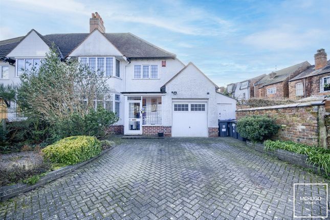 Thumbnail Semi-detached house for sale in Manor Road North, Edgbaston