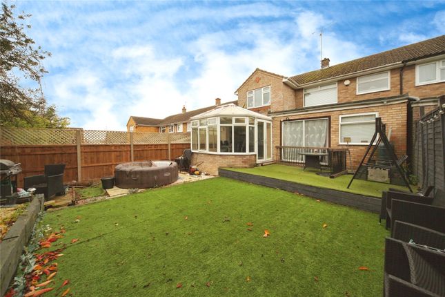 Semi-detached house for sale in Kirkstone Drive, Dunstable, Bedfordshire