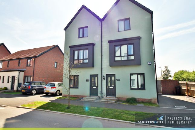 Semi-detached house for sale in Mortimer Avenue, Old St. Mellons, Cardiff