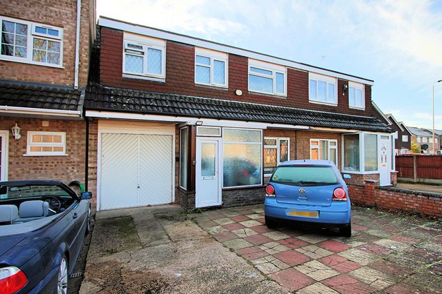 Thumbnail Semi-detached house for sale in Trevino Drive, Rushey Mead