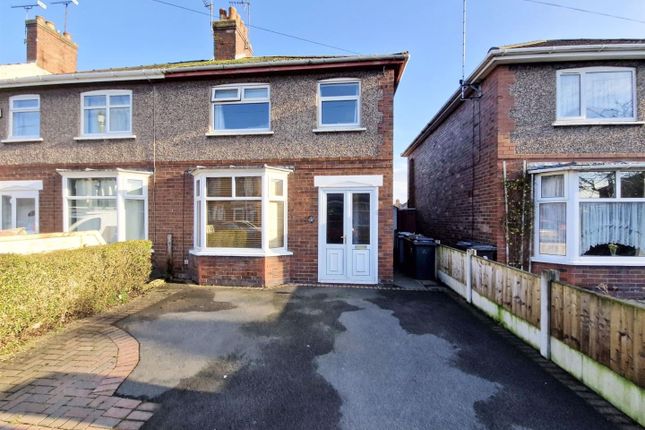 Thumbnail Semi-detached house for sale in St. Andrews Avenue, Crewe