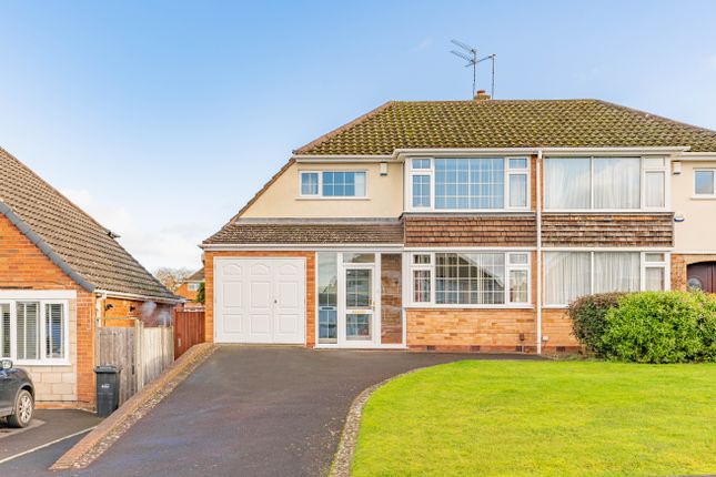 Thumbnail Semi-detached house for sale in Drew Crescent, Stourbridge, West Midlands