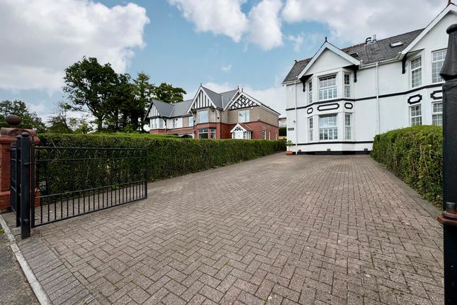 Thumbnail Semi-detached house for sale in Highcroft, Queens Road, Merthyr Tydfil