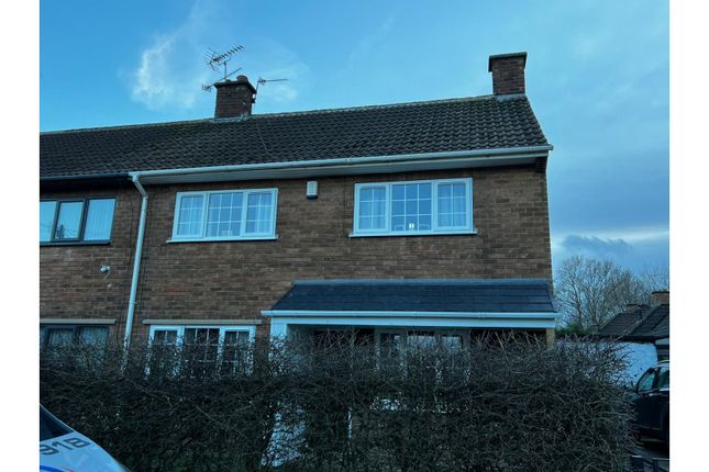 Semi-detached house for sale in Robin Hood Avenue, Warsop, Mansfield