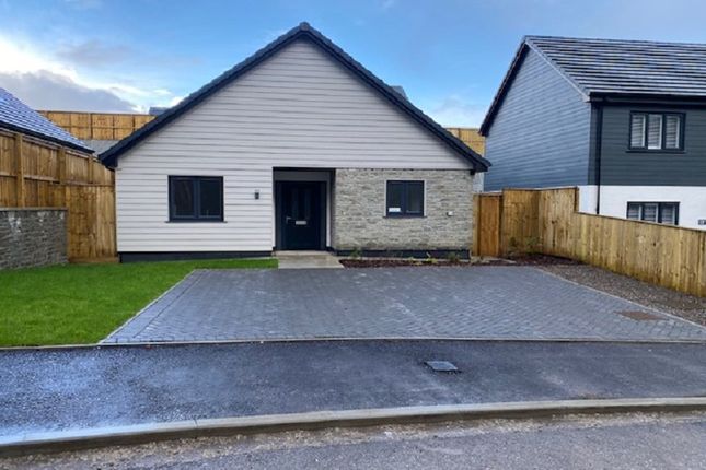 Thumbnail Detached bungalow for sale in Plot 48 - The Cari, Parc Brynygroes, Ystradgynlais, Swansea.