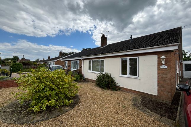 Thumbnail Semi-detached bungalow to rent in Purdy Way, Aylsham, Norwich