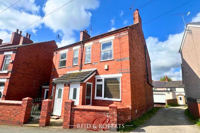 Semi-detached house for sale in Chapel Street, Ponciau, Wrexham