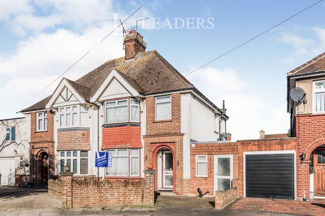 Thumbnail Semi-detached house to rent in Everard Road, Bedford