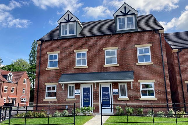 Thumbnail Semi-detached house for sale in "The Bamburgh" at Moorgate Road, Moorgate, Rotherham
