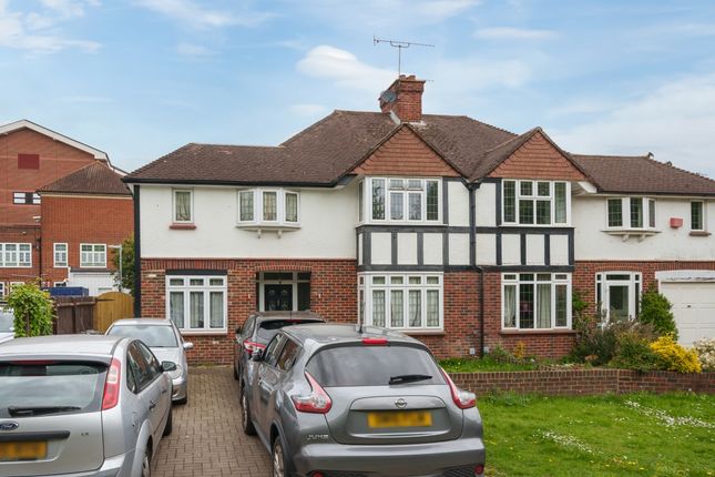 Thumbnail Semi-detached house to rent in Woodcote Green Road, Epsom