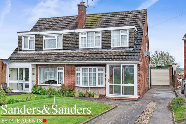 Thumbnail Semi-detached house for sale in St. Judes Avenue, Studley