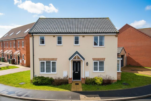 3-bed detached on 55 Sheppard Drove, Wymondham, £340,000