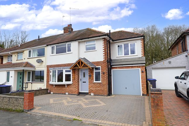 Thumbnail Semi-detached house for sale in Markfield Road, Ratby, Leicester, Leicestershire