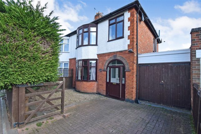 Thumbnail Semi-detached house for sale in Sibson Road, Birstall, Leicester, Leicestershire