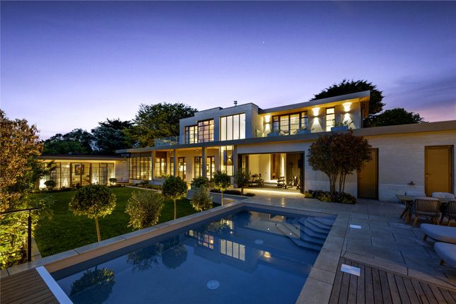 Twilight Over Pool