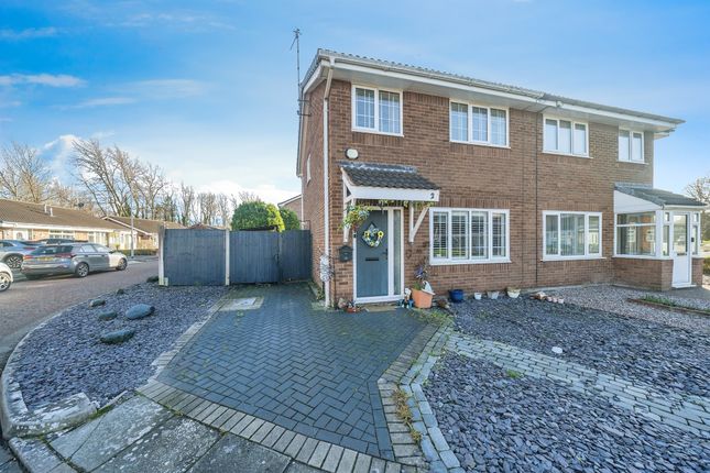 Thumbnail Semi-detached house for sale in Dunning Close, Upton, Wirral