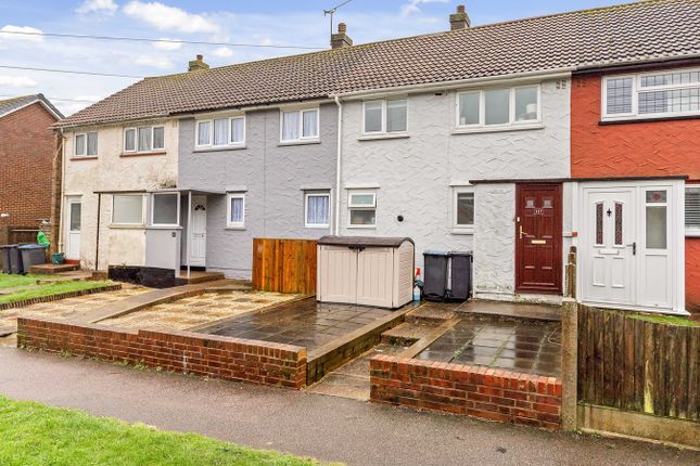 Thumbnail Terraced house for sale in Old Folkestone Road, Aycliffe, Dover