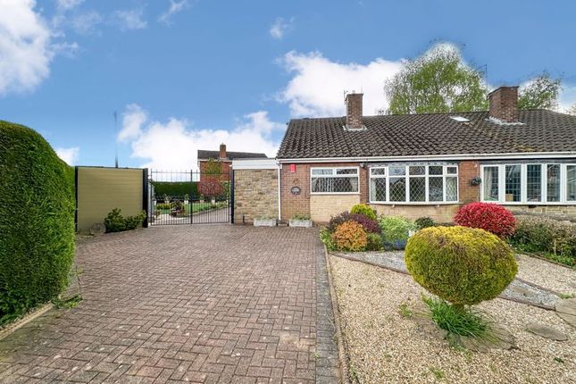 Thumbnail Semi-detached bungalow for sale in Millfield Crescent, Milton, Stoke-On-Trent