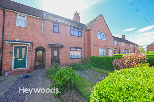 Thumbnail Town house for sale in St Johns Place, Knutton, Newcastle Under Lyme