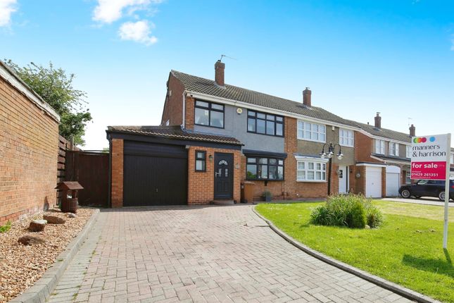 Thumbnail Semi-detached house for sale in Crowland Road, Hartlepool