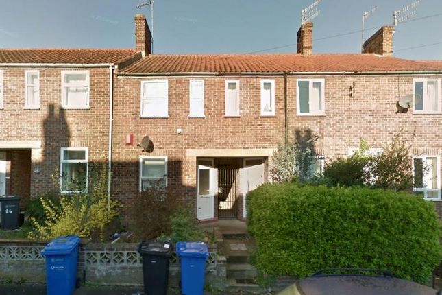 Thumbnail Terraced house to rent in Helena Road, Norwich