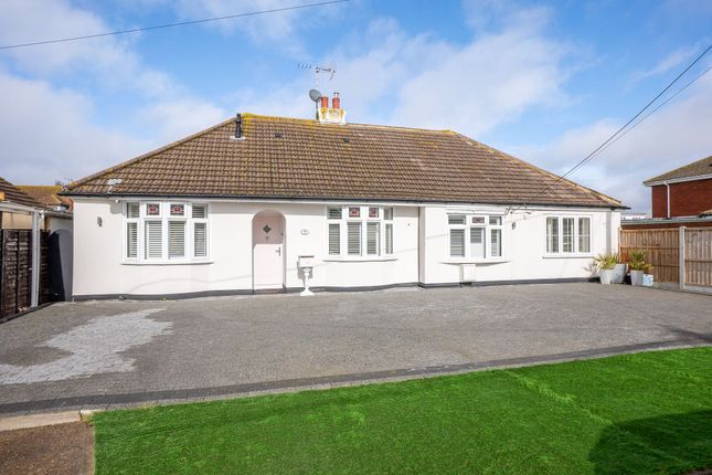Thumbnail Detached bungalow for sale in Ash Road, Canvey Island