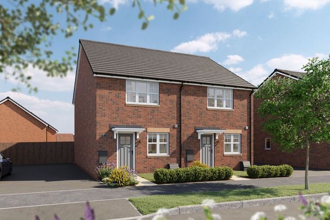 Thumbnail Semi-detached house for sale in "Cartwright" at Marigold Place, Stafford