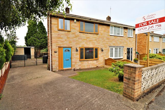 Thumbnail Semi-detached house for sale in Alperton Close, Lundwood Barnsley