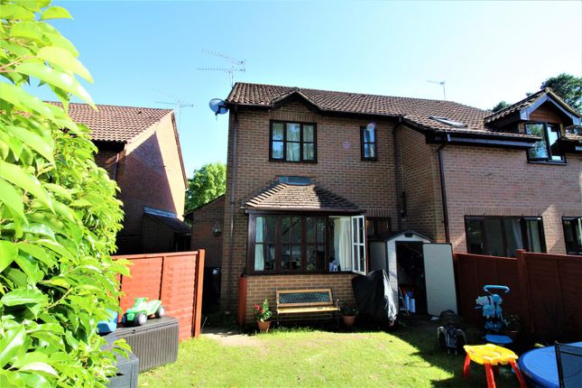 Thumbnail End terrace house to rent in Maguire Drive, Frimley, Camberley