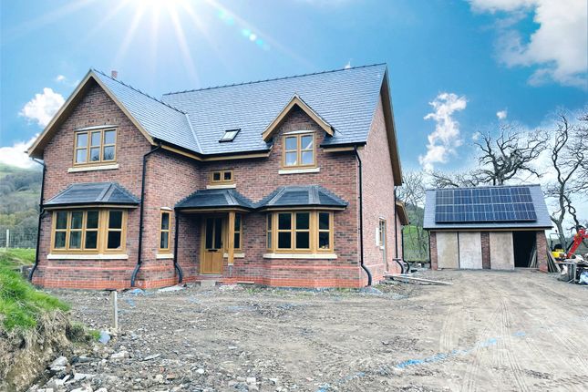 Thumbnail Detached house for sale in Pontdolgoch, Caersws, Powys
