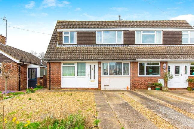 Thumbnail Semi-detached house for sale in Whitefield Way, Raunds, Wellingborough