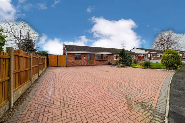 Semi-detached bungalow for sale in Ketton Close, Wedgewood Farm, Stoke-On-Trent
