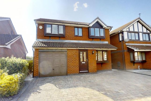 Thumbnail Detached house for sale in Gredle Close, Urmston, Manchester