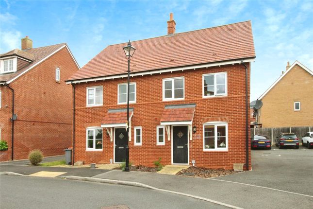 Thumbnail Semi-detached house to rent in Cantley Road, Great Denham, Bedford, Bedfordshire