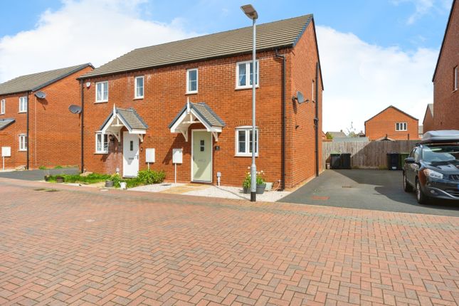 Semi-detached house for sale in Lower Coxs Close, Cranfield, Bedford, Bedfordshire