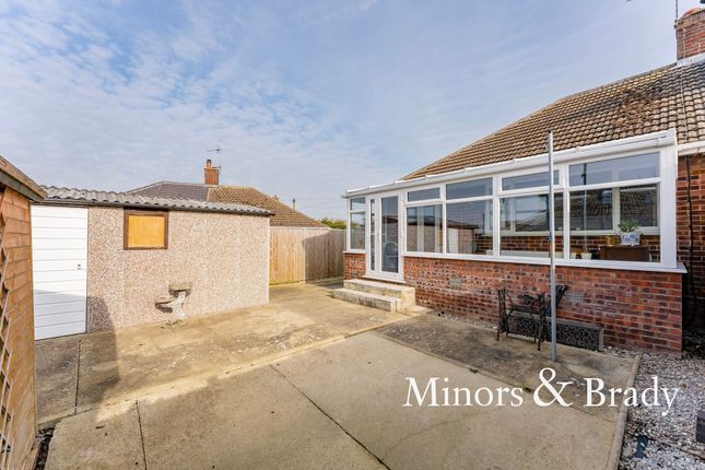 Semi-detached bungalow for sale in Norwich Road, Caister-On-Sea