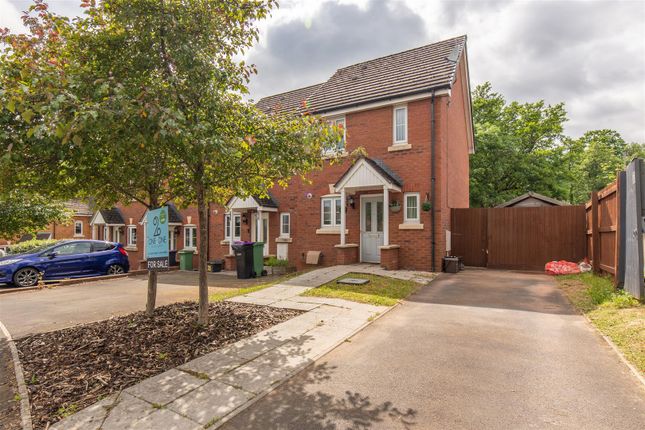 Thumbnail End terrace house for sale in Thorncliffe Road, St. Dials, Cwmbran