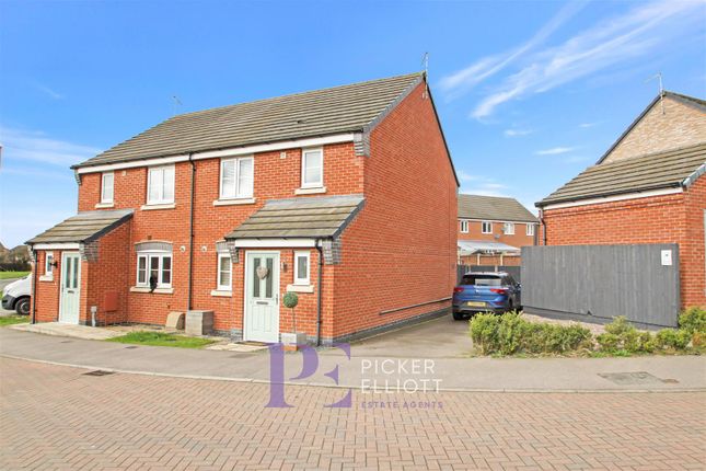 Thumbnail Semi-detached house for sale in Kinross Way, Hinckley