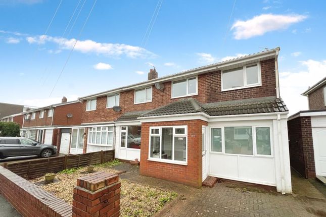 Thumbnail Semi-detached house for sale in Feetham Avenue, Forest Hall, Newcastle Upon Tyne