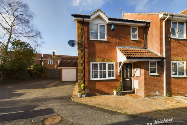 Thumbnail End terrace house for sale in Plough Close, Aylesbury