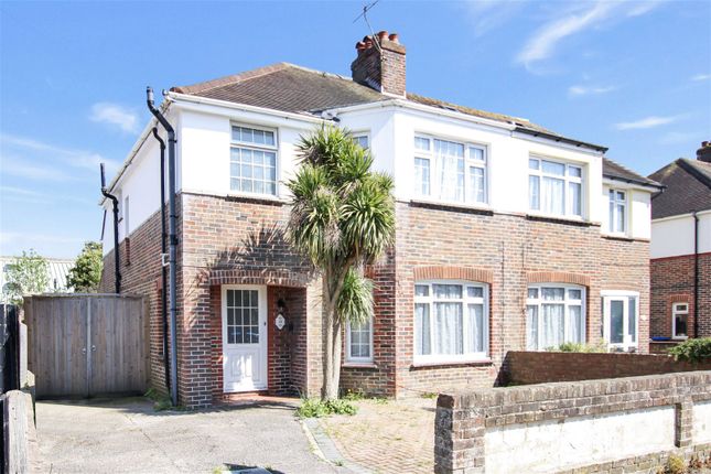 Semi-detached house for sale in Garrick Road, Broadwater, Worthing