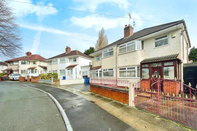Thumbnail Semi-detached house for sale in Mayfair Avenue, Bowring Park, Liverpool