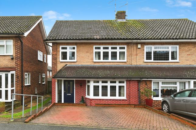 Thumbnail Semi-detached house for sale in Hillside Close, Billericay