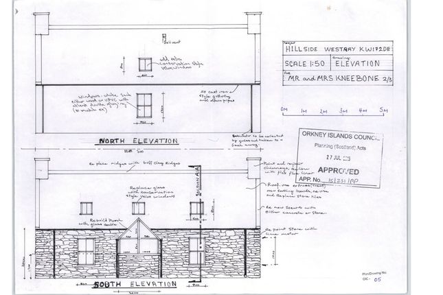 Land for sale in Hillside, Rapness, Westray, Orkney