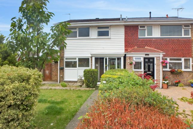 Semi-detached house to rent in The Drove Way, Istead Rise, Gravesend, Kent