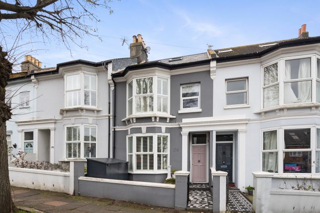 Thumbnail Terraced house to rent in Freshfield Road, Brighton