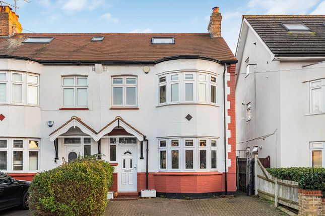 Thumbnail End terrace house for sale in Highfield Road, Winchmore Hill