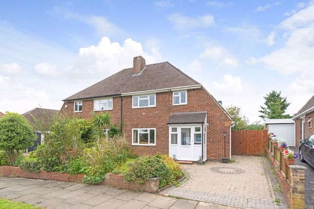 Thumbnail Semi-detached house for sale in The Highway, Chelsfield, Orpington