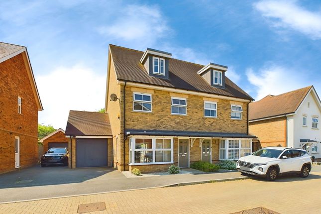 Thumbnail Semi-detached house for sale in Onslow Walk, Broadbridge Heath, Horsham