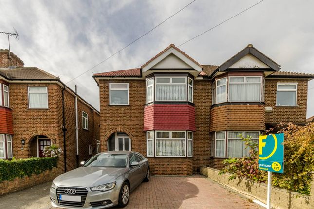 Thumbnail Semi-detached house to rent in Torrington Drive, South Harrow, Harrow